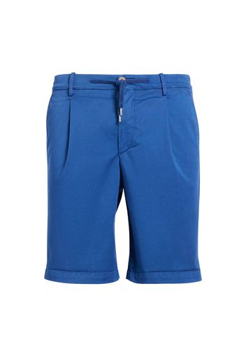 Boggi Milano Pantaloni con pieghe  blu