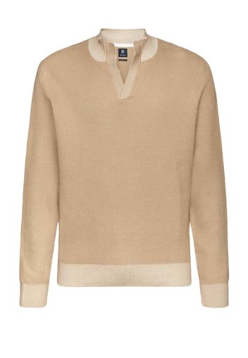 Boggi Milano Pullover  écru / beige scuro