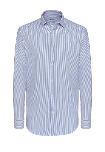 Boggi Milano Camicia  blu colomba / bianco