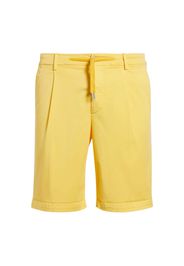 Boggi Milano Pantaloni con pieghe  giallo