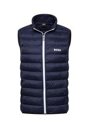 BOSS ATHLEISURE Gilet 'Thor'  blu notte / bianco