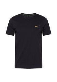 BOSS ATHLEISURE Maglietta  nero / oro