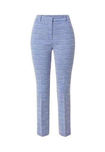 BOSS Black Pantaloni con piega frontale 'Tulya'  blu / bianco