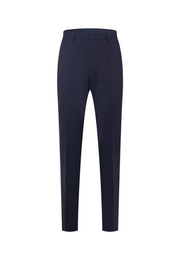 BOSS Black Pantaloni con piega frontale 'Lenon'  navy