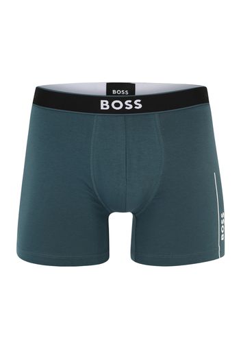 BOSS Black Boxer  petrolio / nero / bianco