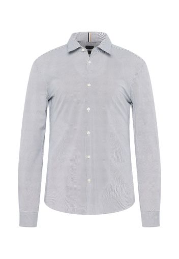 BOSS Black Camicia 'Roan_F'  grigio / bianco