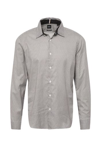 BOSS Black Camicia 'Liam'  nero / bianco