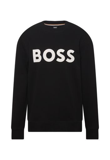 BOSS Black Felpa 'Stadler'  nero / bianco