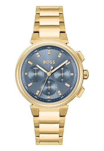 BOSS Black Orologio analogico  blu / oro