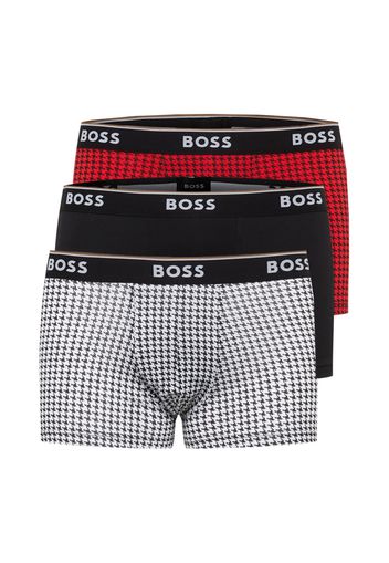 BOSS Black Boxer 'Power 2'  rosso / nero / bianco