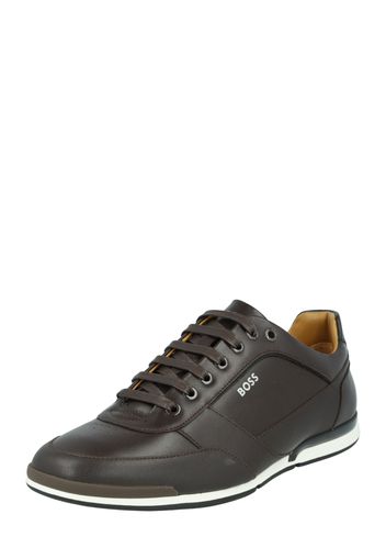 BOSS Black Scarpa stringata sportiva 'Saturn'  marrone scuro