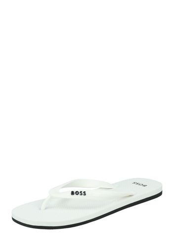 BOSS Black Infradito 'Tracy'  nero / bianco