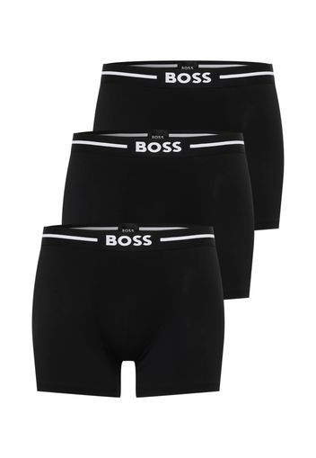 BOSS Black Boxer 'BoxerBr 3P Bold'  nero / bianco