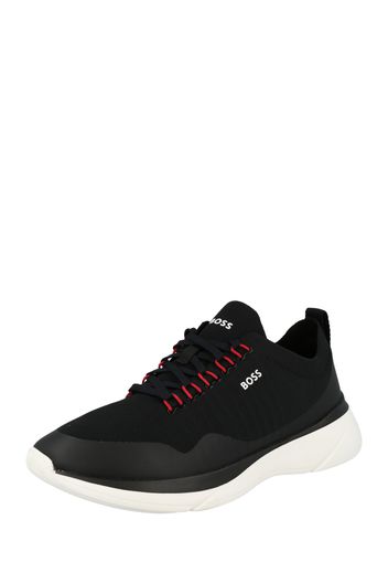 BOSS Black Sneaker bassa 'Dean'  rosso acceso / nero / bianco