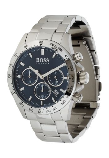 BOSS Black Orologio analogico 'Hero'  blu cielo / argento