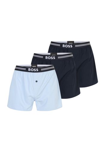 BOSS Black Boxer  navy / blu chiaro / bianco