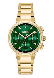 BOSS Black Orologio analogico  oro / verde