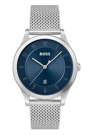 BOSS Black Orologio analogico  blu scuro / argento