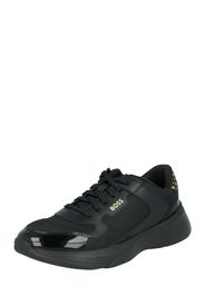 BOSS Black Sneaker bassa 'Dean'  marrone chiaro / giallo chiaro / nero