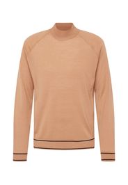 BOSS Black Pullover  beige scuro / nero