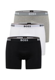 BOSS Black Boxer 'Power'  grigio sfumato / nero / bianco