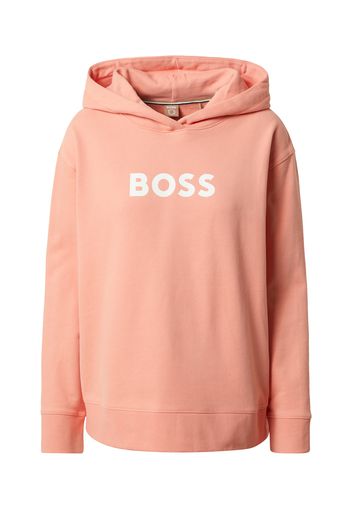 BOSS Casual Felpa 'Edelight'  rosso pastello / bianco