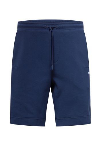 BOSS Green Pantaloni 'Headlo 1'  navy / bianco