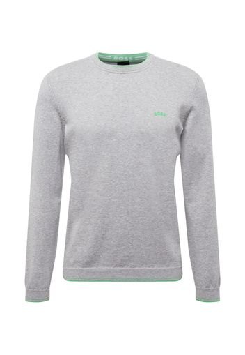 BOSS Green Pullover 'Ritom'  grigio / lime