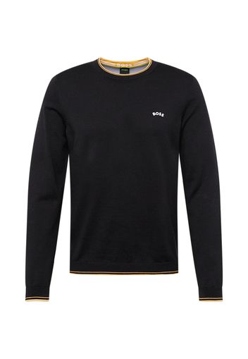 BOSS Green Pullover 'Ritom'  giallo / nero / bianco