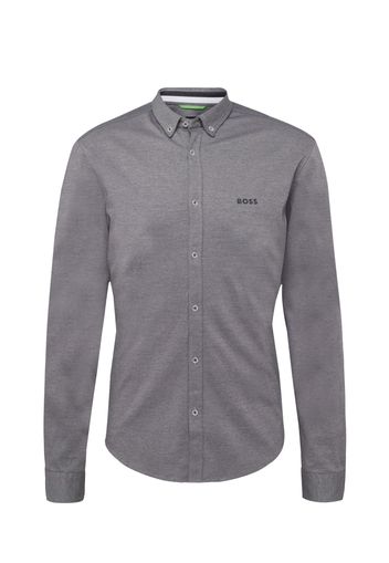 BOSS Green Camicia 'BIADO'  grigio basalto / bianco