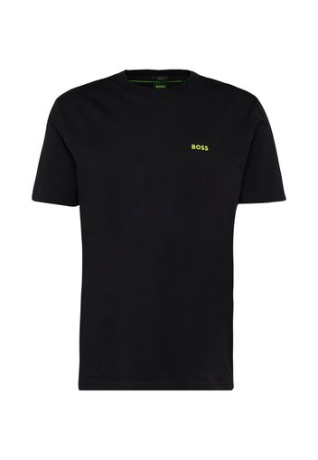 BOSS Green Maglietta  verde neon / nero