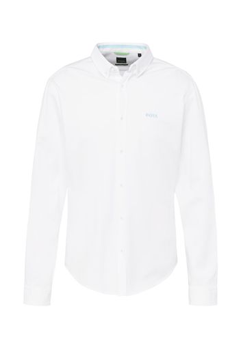 BOSS Green Camicia 'BIADO'  blu chiaro / bianco