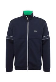 BOSS Green Giacca di felpa 'Skaz 1'  blu scuro / bianco