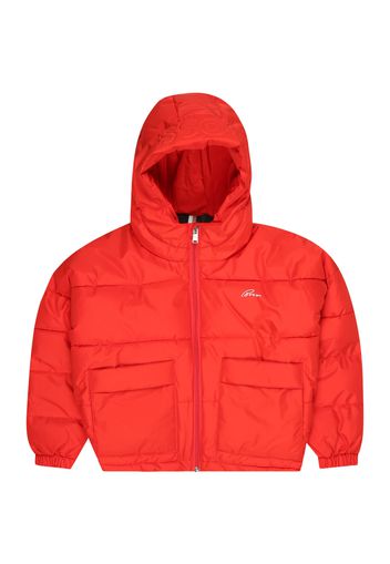 BOSS Kidswear Giacca invernale  rosso / bianco