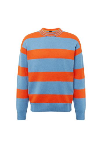 BOSS Orange Pullover 'Apster'  blu chiaro / arancione scuro