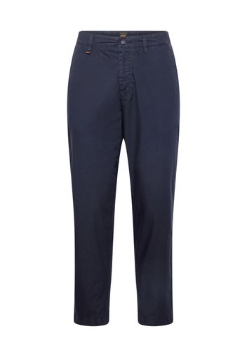 BOSS Orange Pantaloni chino 'Statum'  blu scuro