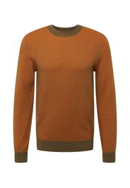 BOSS Orange Pullover 'Avobano'  oliva / arancione scuro