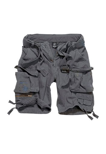 Brandit Pantaloni cargo  grigio scuro / blu