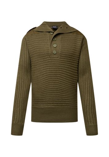 Brandit Pullover 'Alpin'  oliva