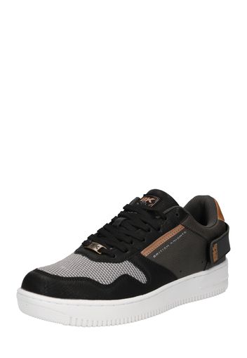 BRITISH KNIGHTS Sneaker bassa 'JUNE'  grigio scuro / nero / marrone / bianco