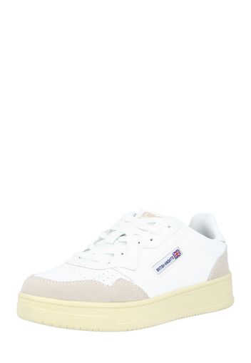 BRITISH KNIGHTS Sneaker bassa 'RIDGE'  bianco / camello