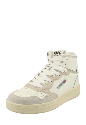 BRITISH KNIGHTS Sneaker alta 'NOORS'  camello / grigio fumo / bianco