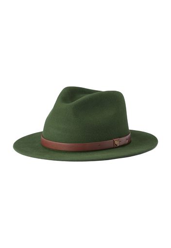 Brixton Cappello 'MESSER'  verde / caramello