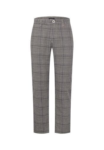 Brixton Pantaloni chino  grigio / bianco