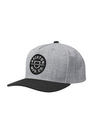 Brixton Cappello da baseball  grigio chiaro / grigio sfumato / nero