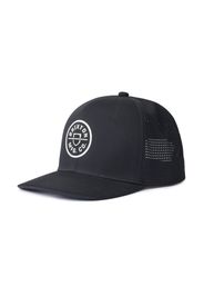 Brixton Cappello da baseball 'CREST'  nero / bianco