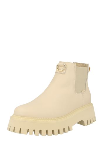 BRONX Boots 90mm chelsea 'Groov-Y'  beige