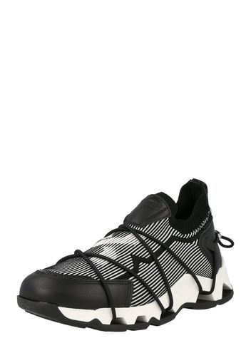 BRONX Scarpa slip-on  nero / bianco