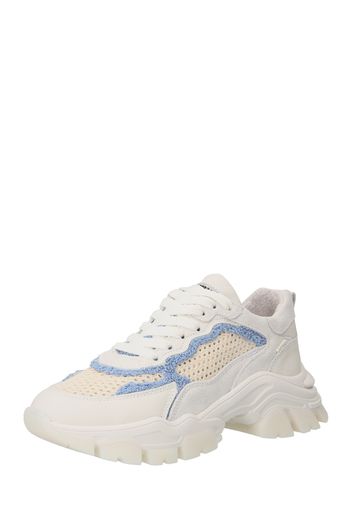 BRONX Sneaker bassa 'Tayke'  beige / blu / bianco lana