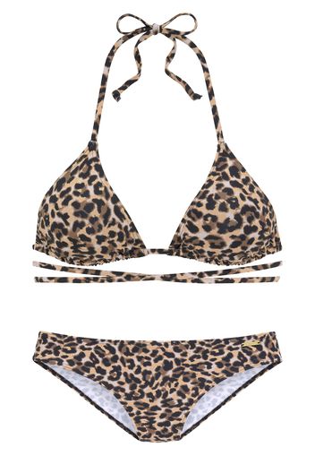 BRUNO BANANI Bikini  marrone / nero / sabbia / écru